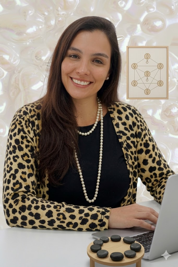 Júlia Andrade — terapeuta e mentora sistêmica, idealizadora da marca Julia de Maria